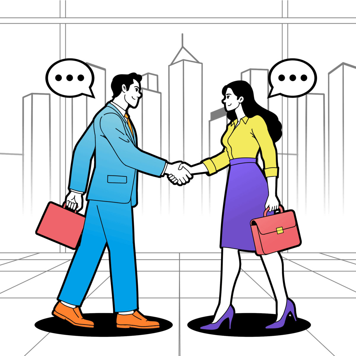 People building their story together